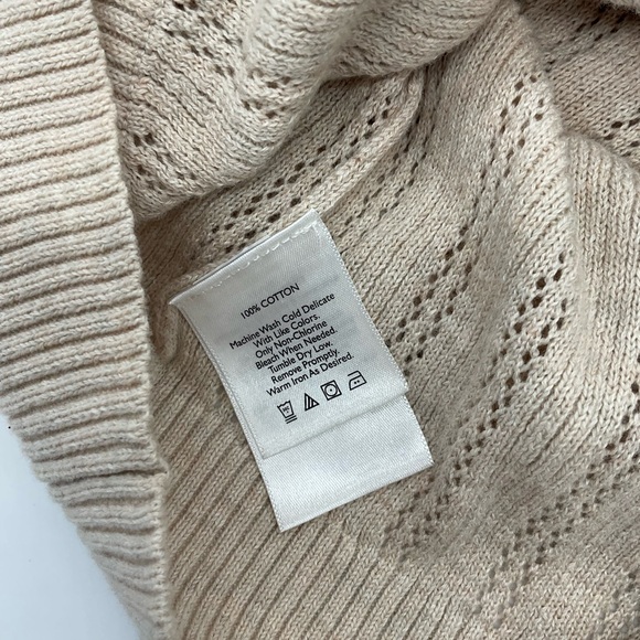 Eddie Bauer Short Sleeve Full Zip Cardigan with Hood, Small - Picture 5 of 5